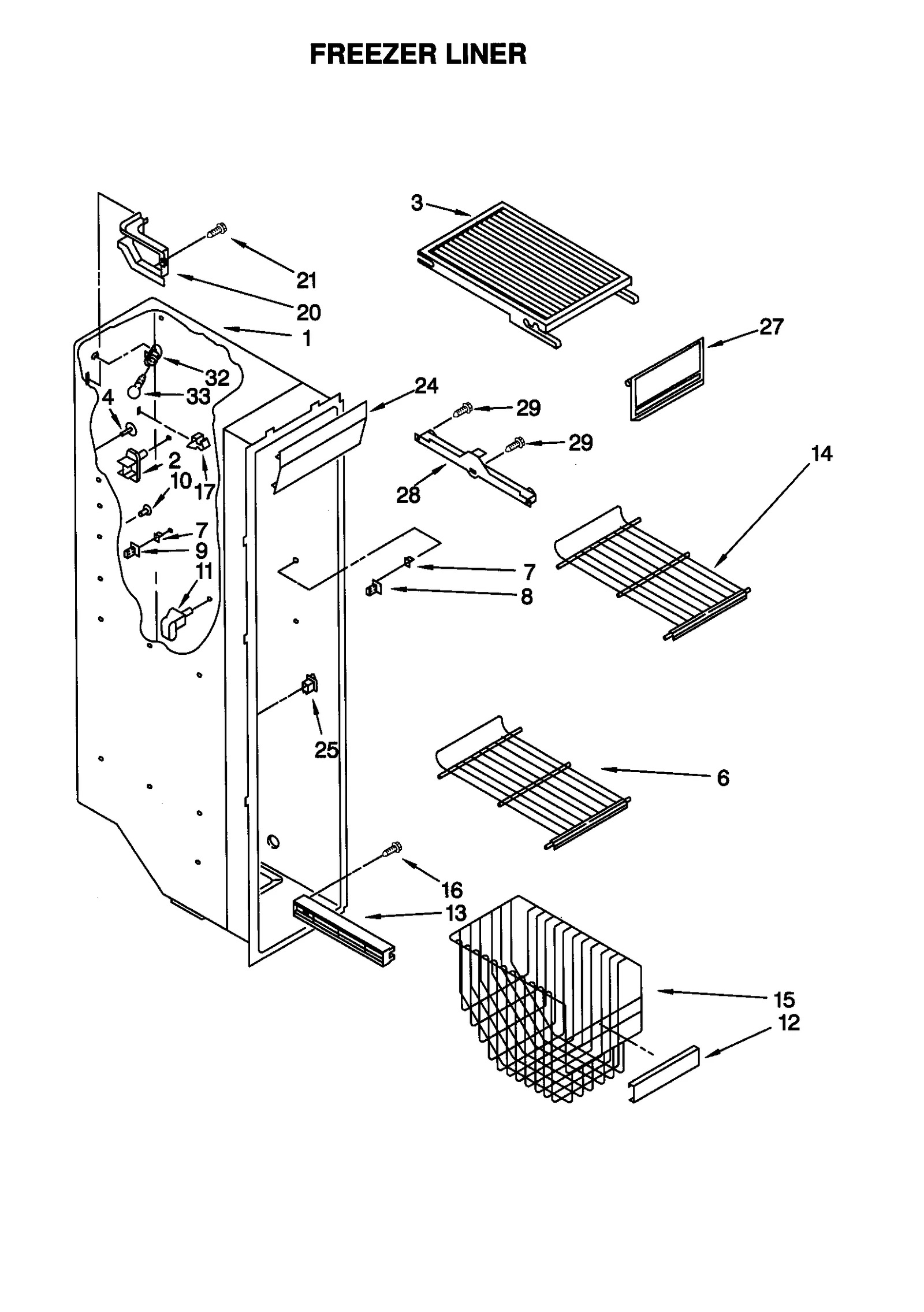 FREEZER LINER