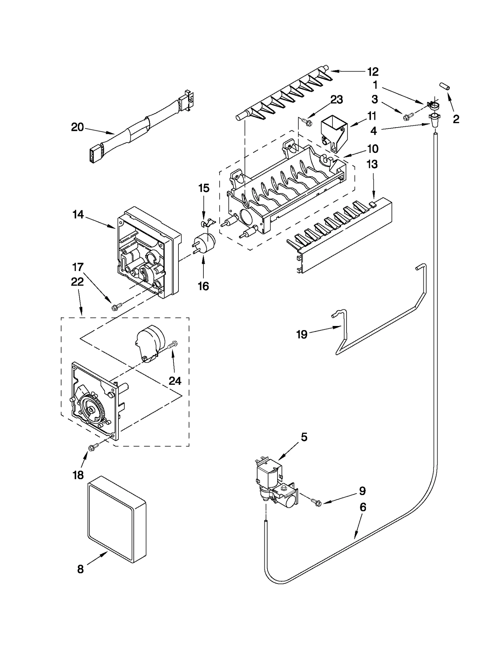 ICEMAKER PARTS