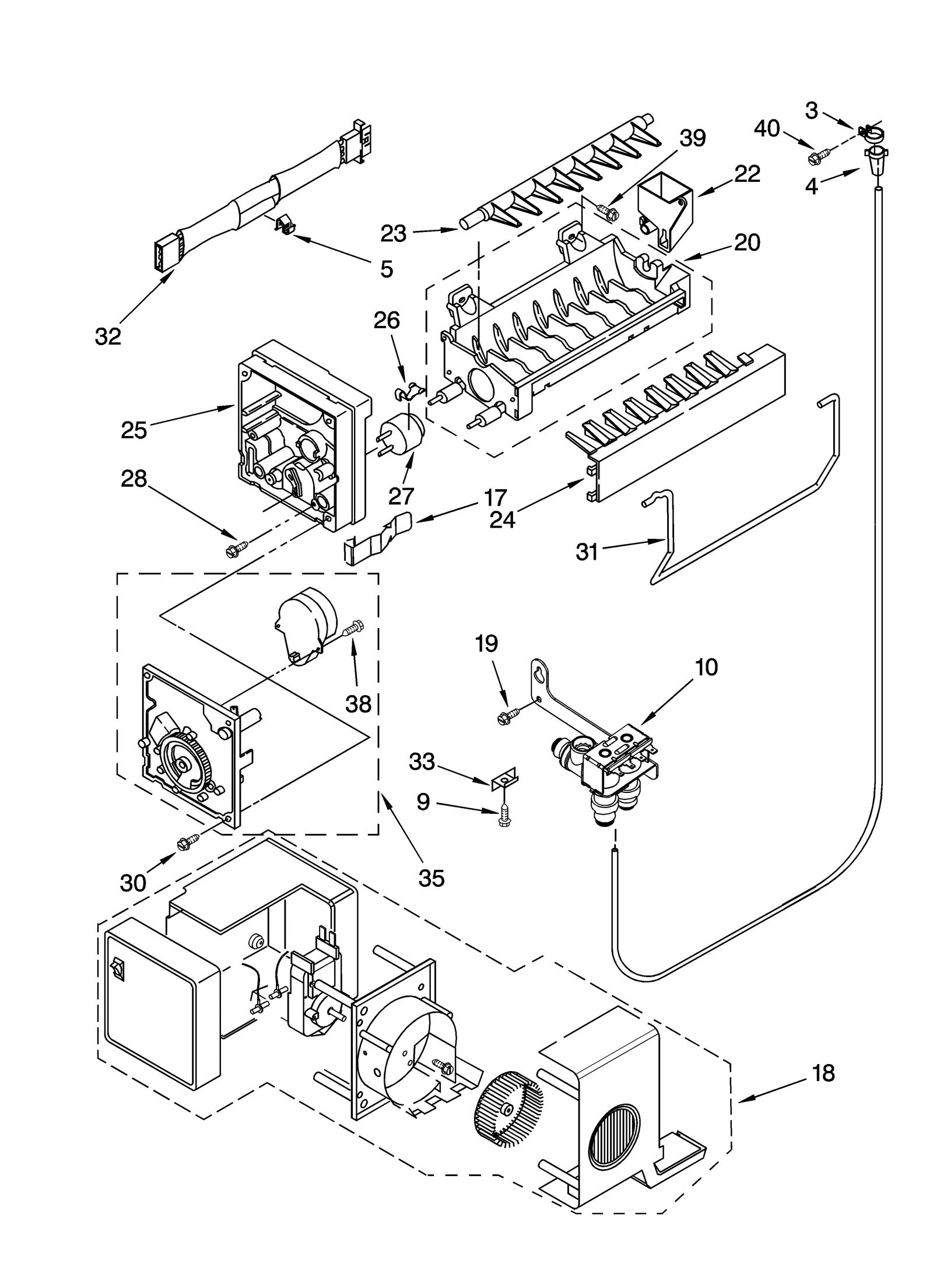 ICEMAKER PARTS
