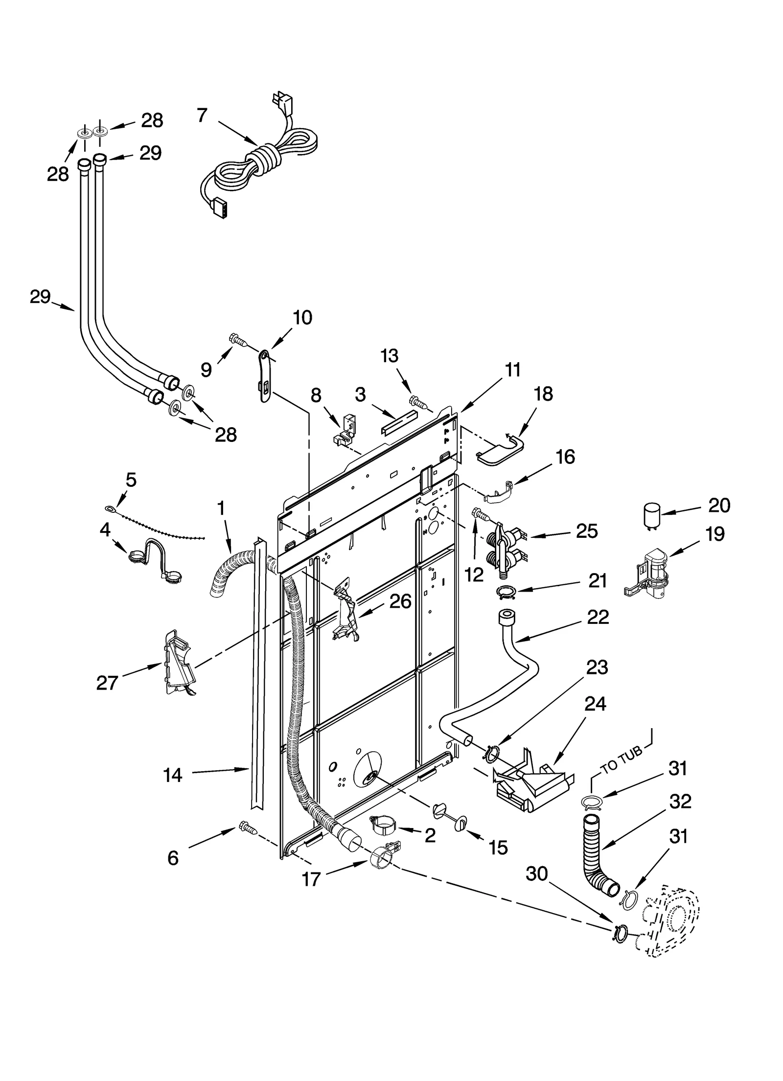 REAR PANEL PARTS