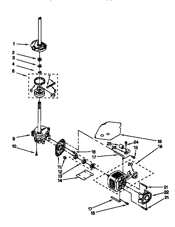 MOTOR AND PUMP
