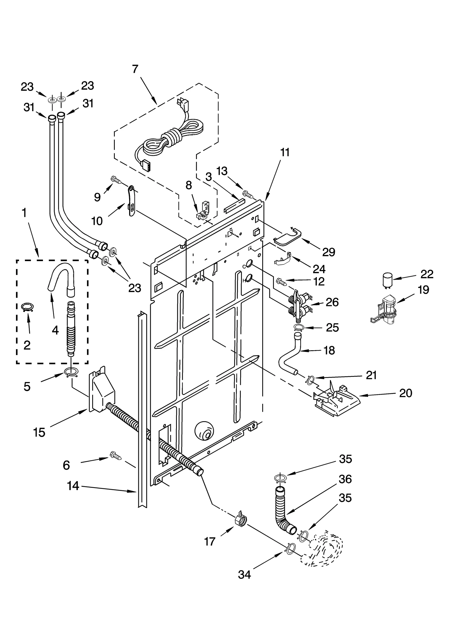 REAR PANEL PARTS