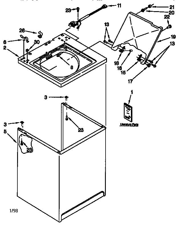 TOP AND CABINET