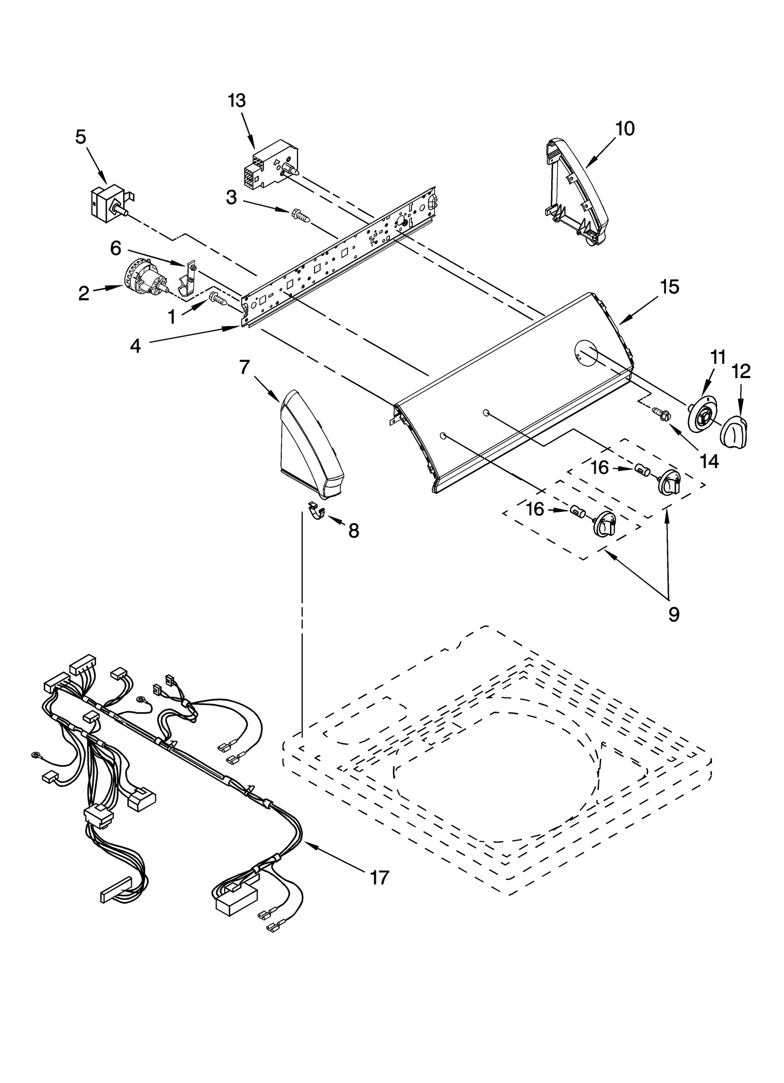 CONTROL PANEL PARTS