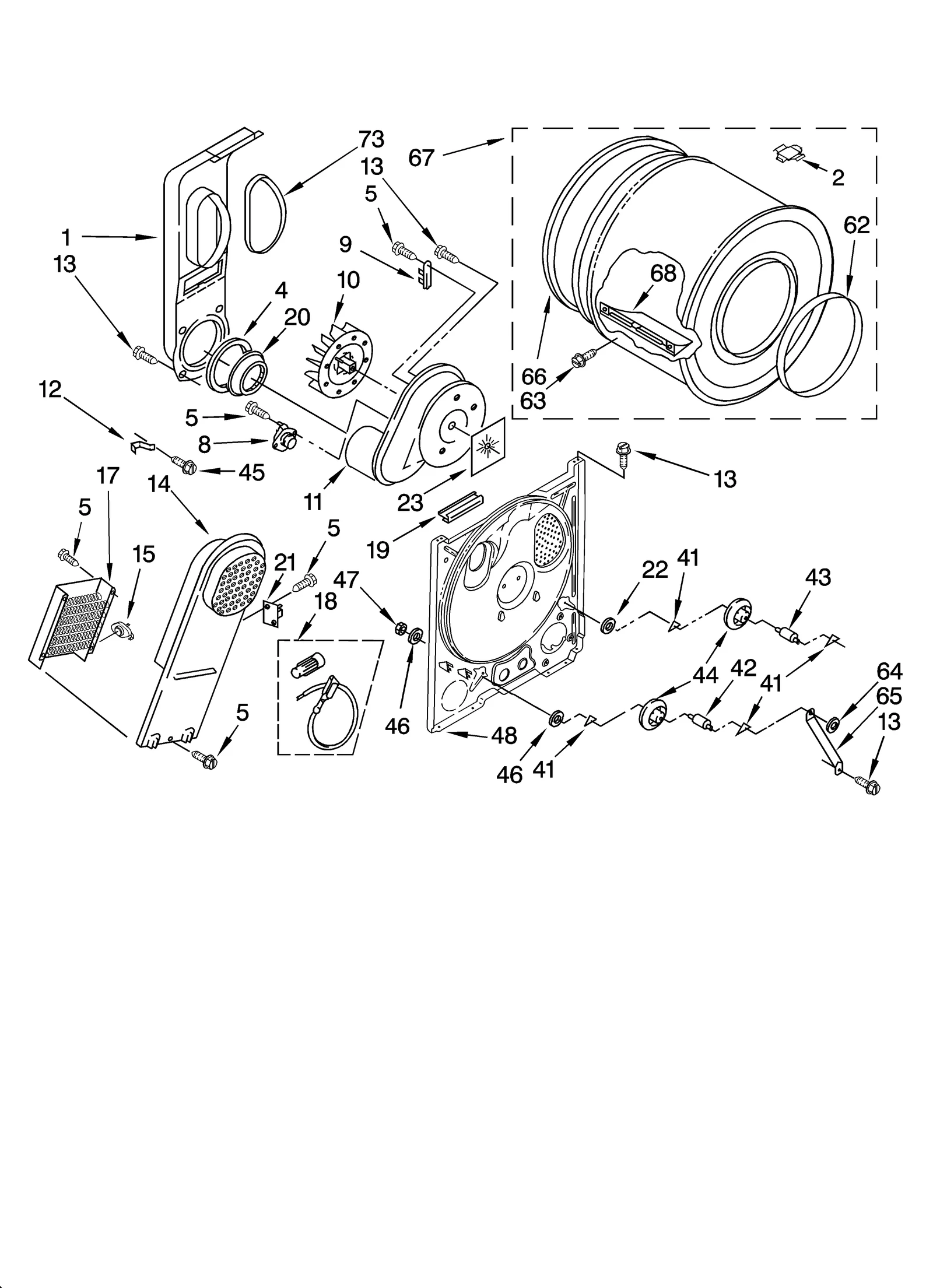 BULKHEAD PARTS, OPTIONAL PARTS (NOT INCLUDED)