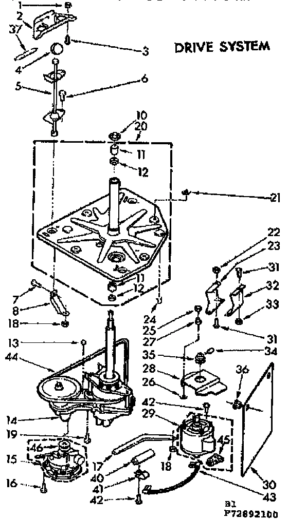 DRIVE SYSTEM