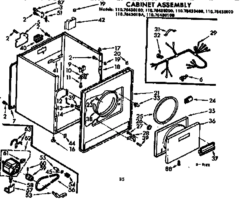 CABINET ASM