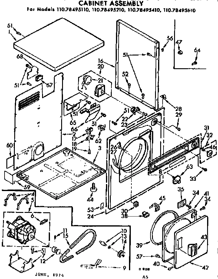 CABINET ASM