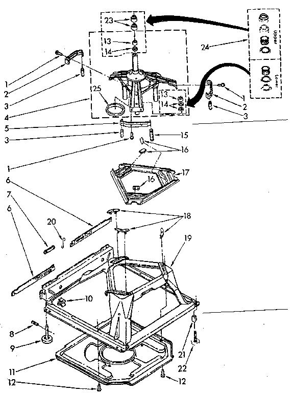 MACHINE BASE PARTS