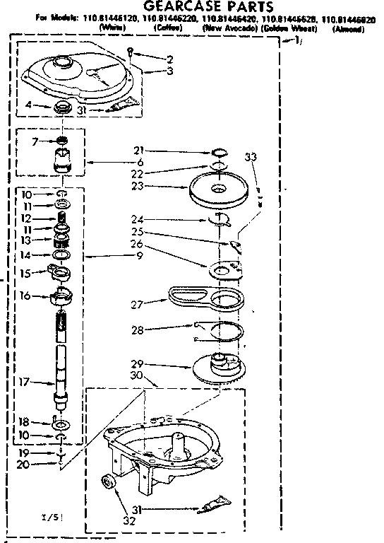 GEARCASE PARTS