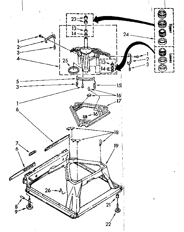 MACHINE BASE PARTS
