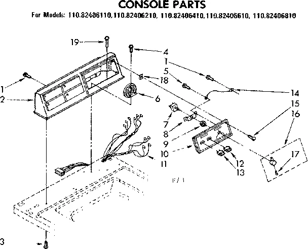 CONSOLE PARTS
