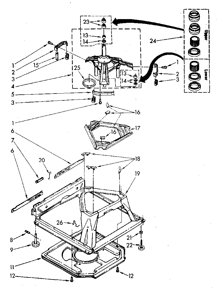 MACHINE BASE PARTS