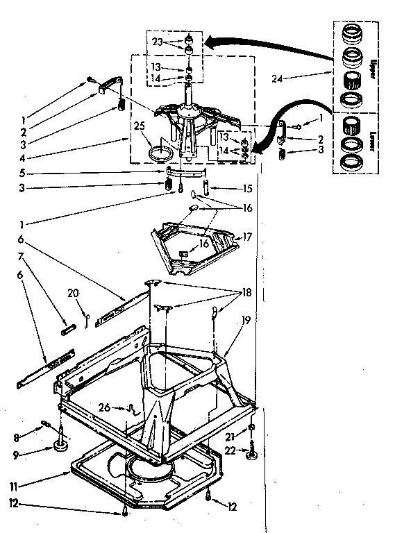 MACHINE BASE PARTS