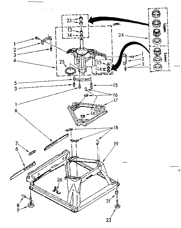 MACHINE BASE PARTS