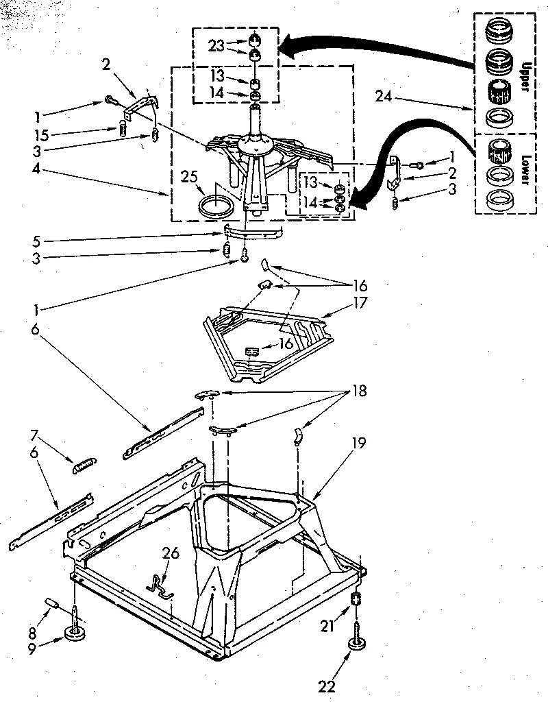 MACHINE BASE PARTS