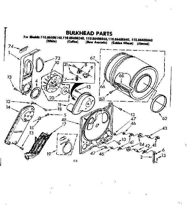 BULKHEAD PARTS