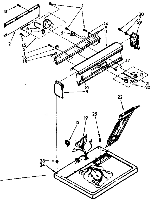 TOP AND CONSOLE PARTS