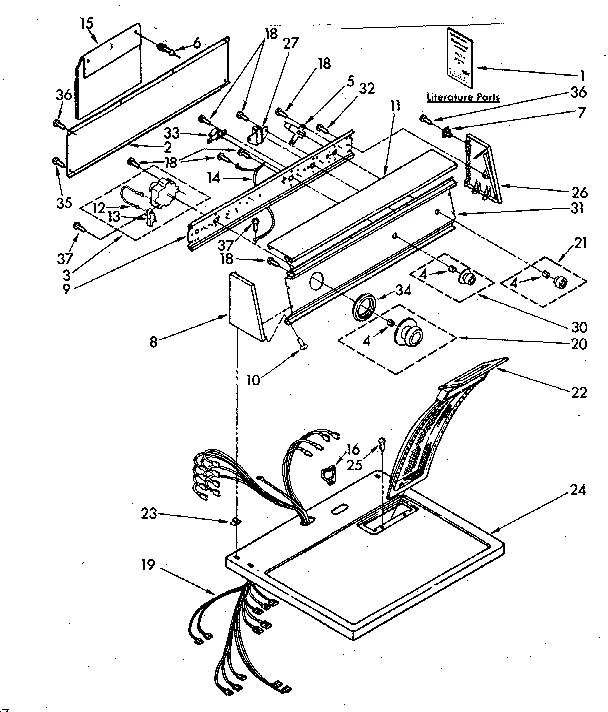 TOP AND CONSOLE PARTS