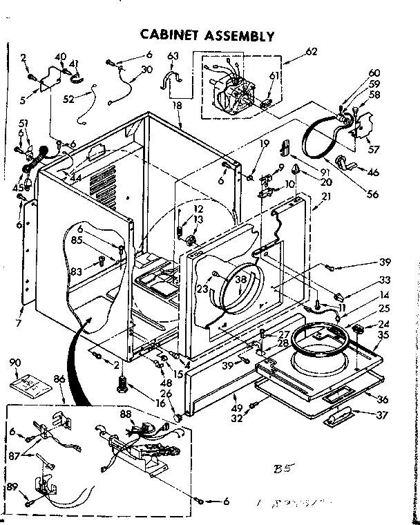 CABINET ASM