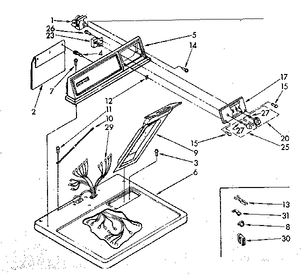 TOP AND CONSOLE PARTS