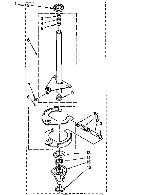 BRAKE AND DRIVE TUBE