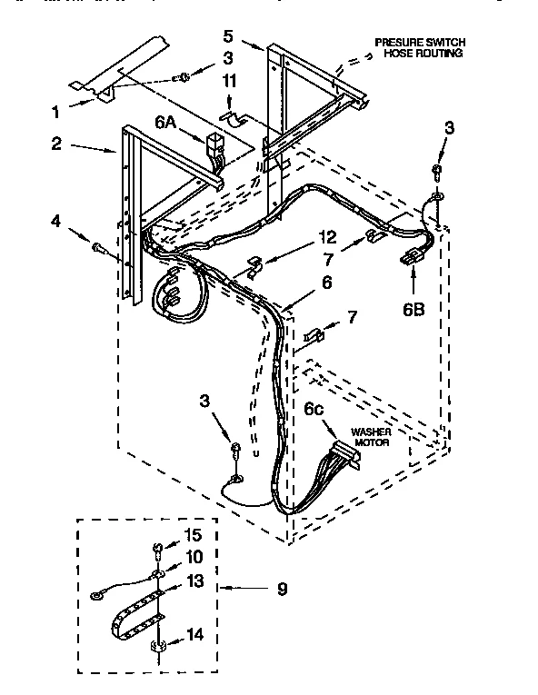 DRYER SUPPORT & WASHER