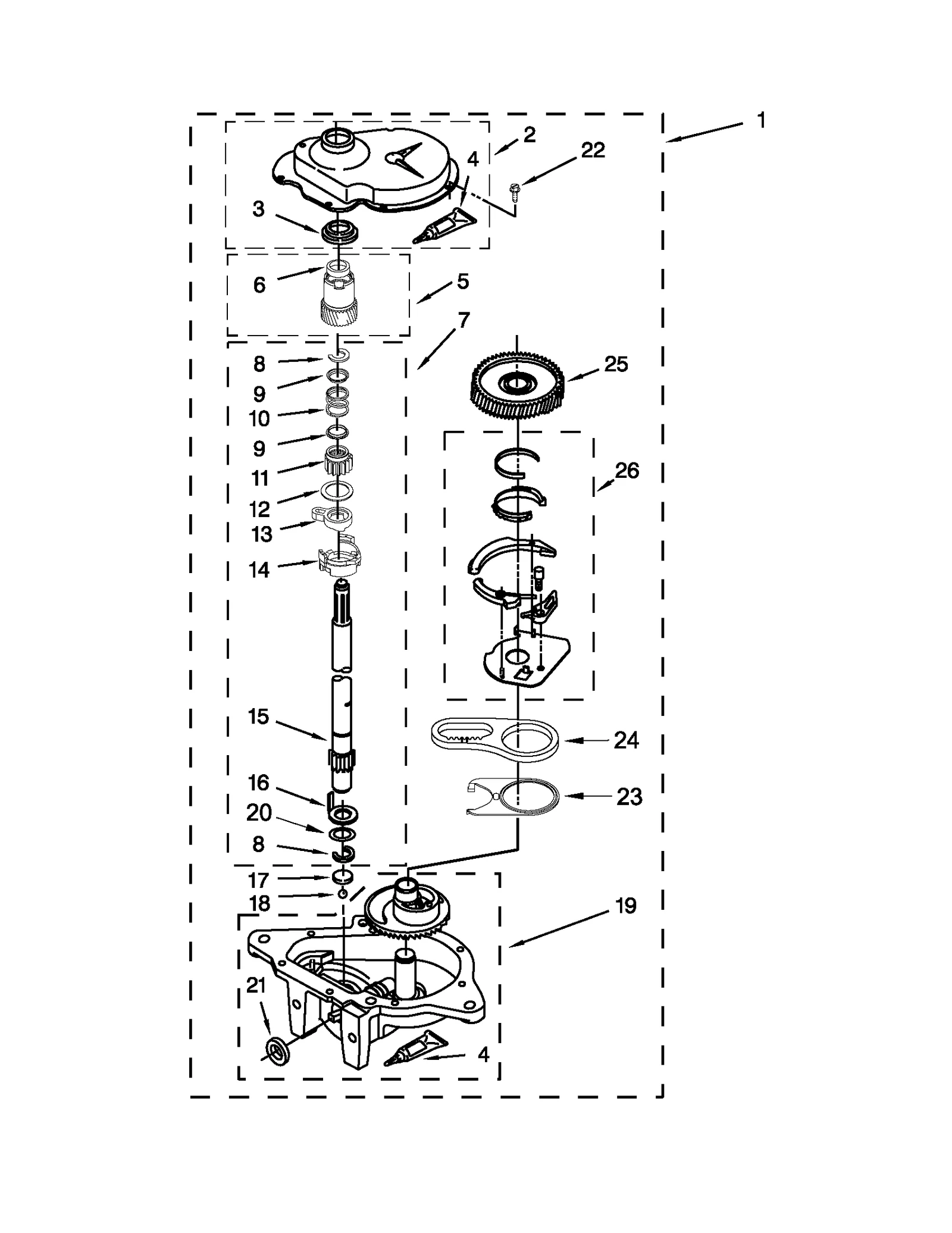 GEARCASE PARTS