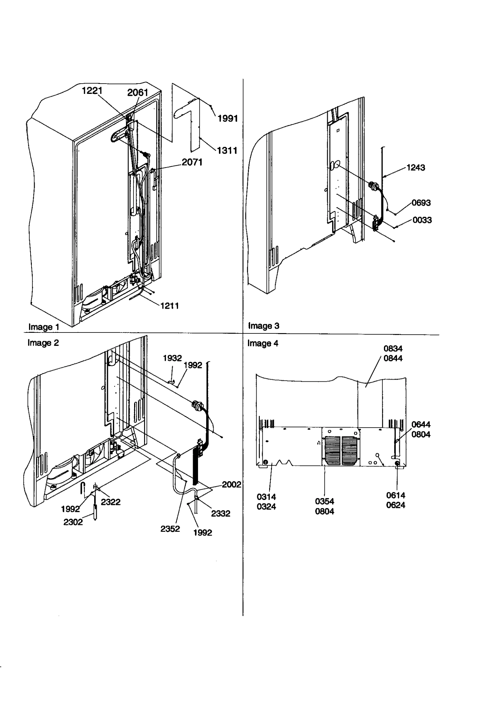 CABINET BACK