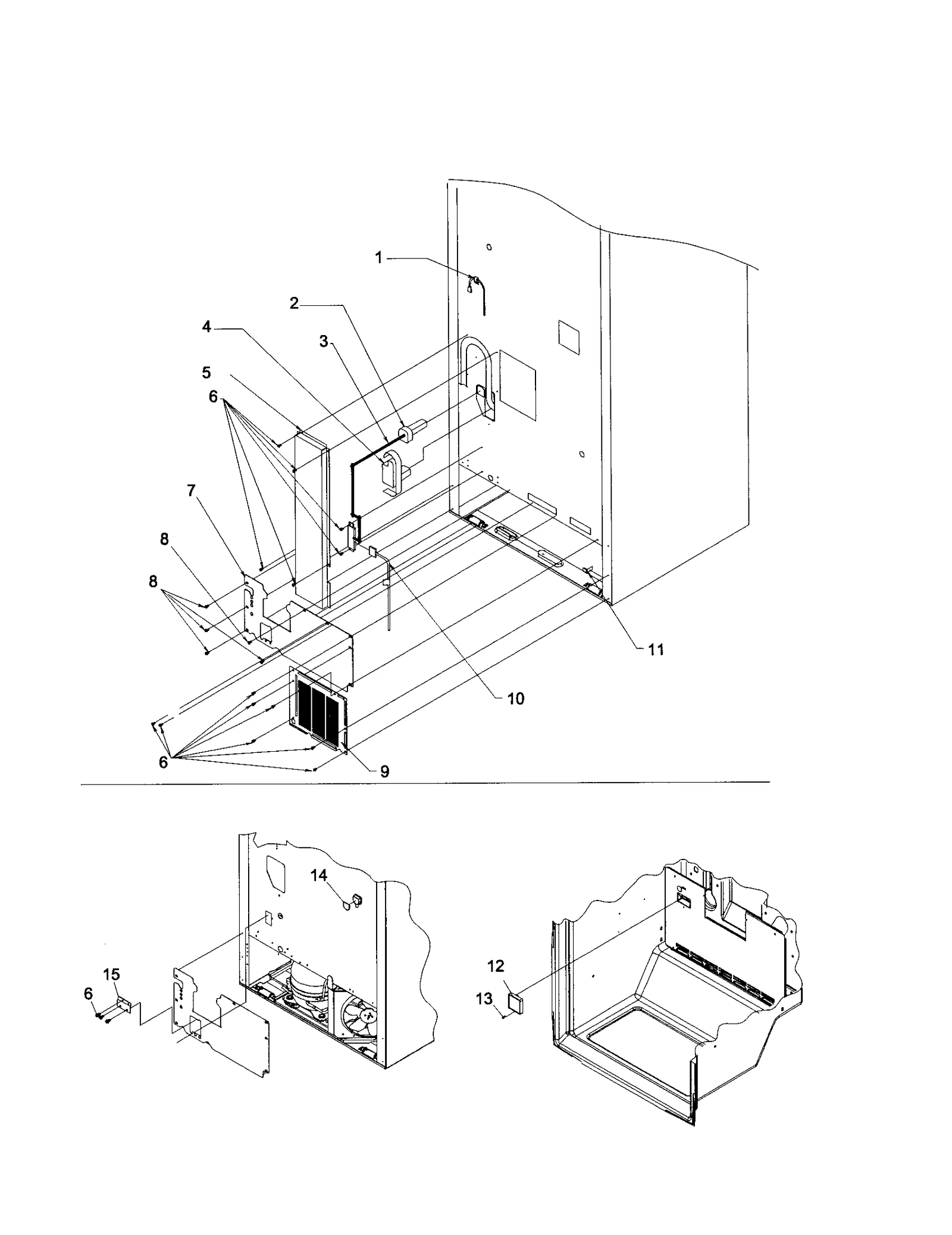 CABINET BACK