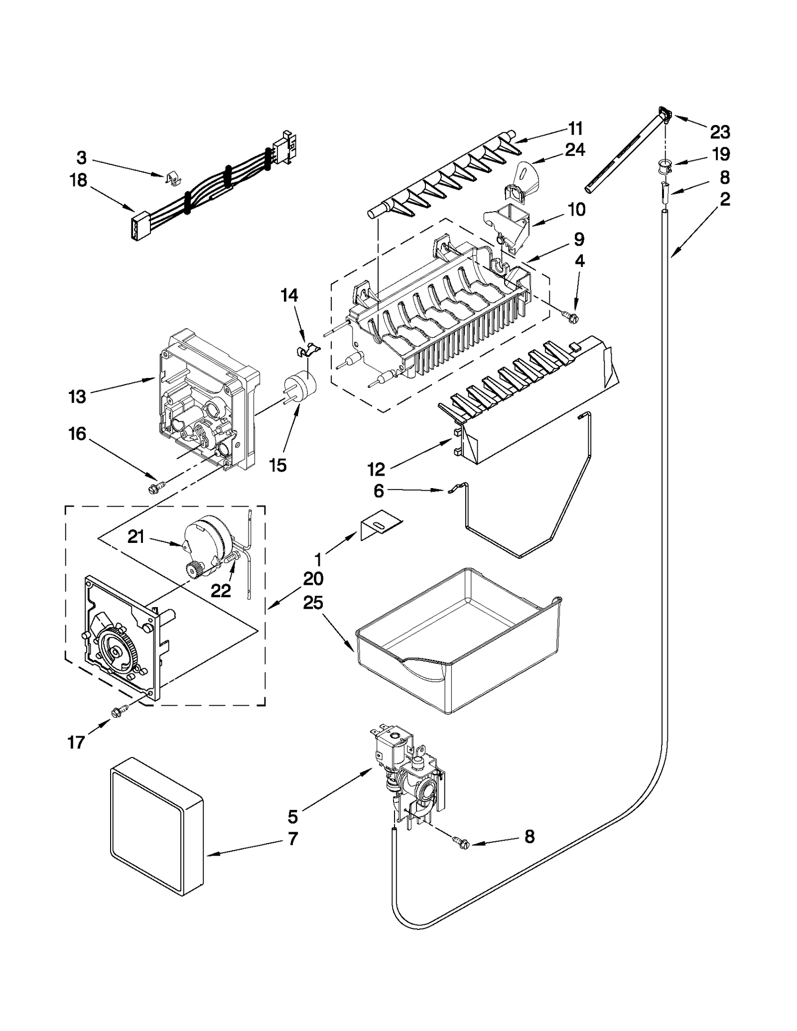 ICEMAKER PARTS