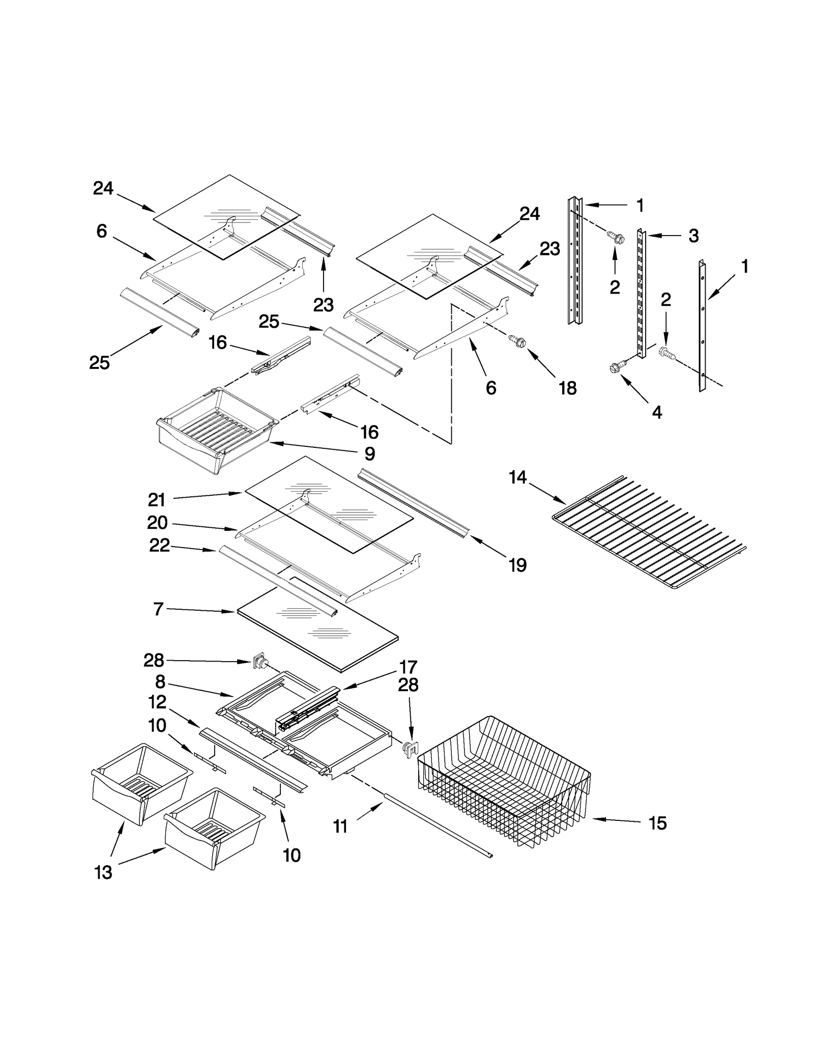 SHELF PARTS