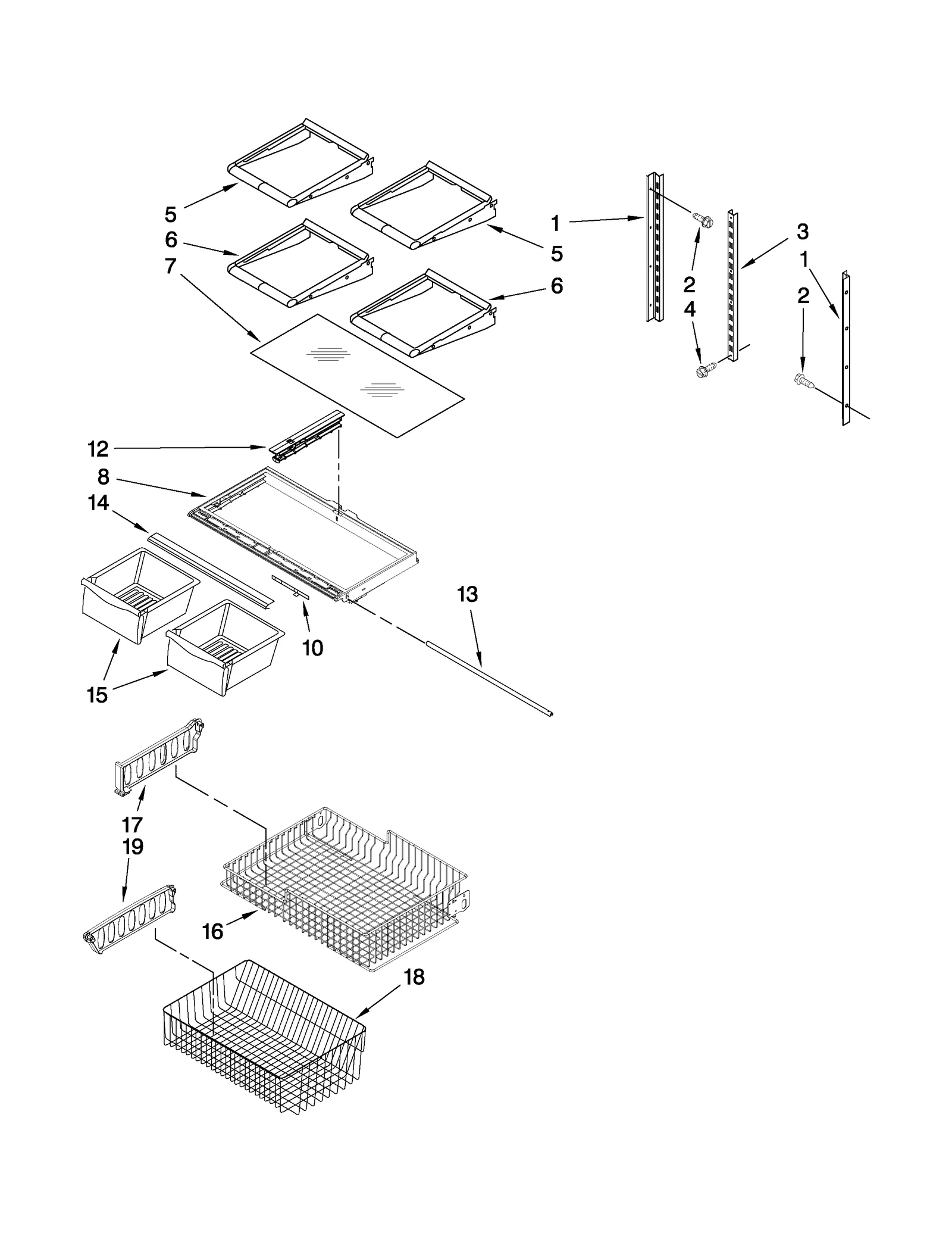 SHELF PARTS