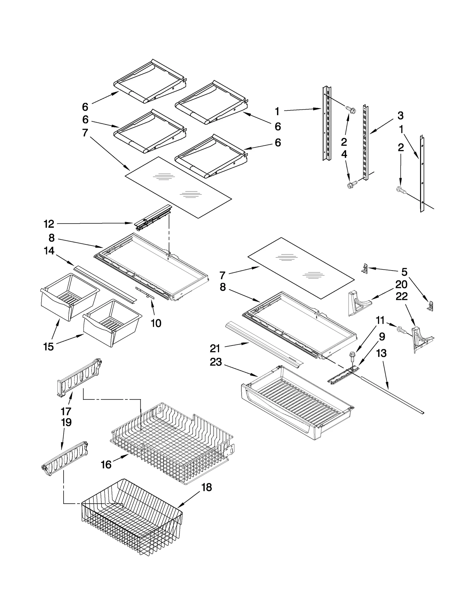 SHELF PARTS
