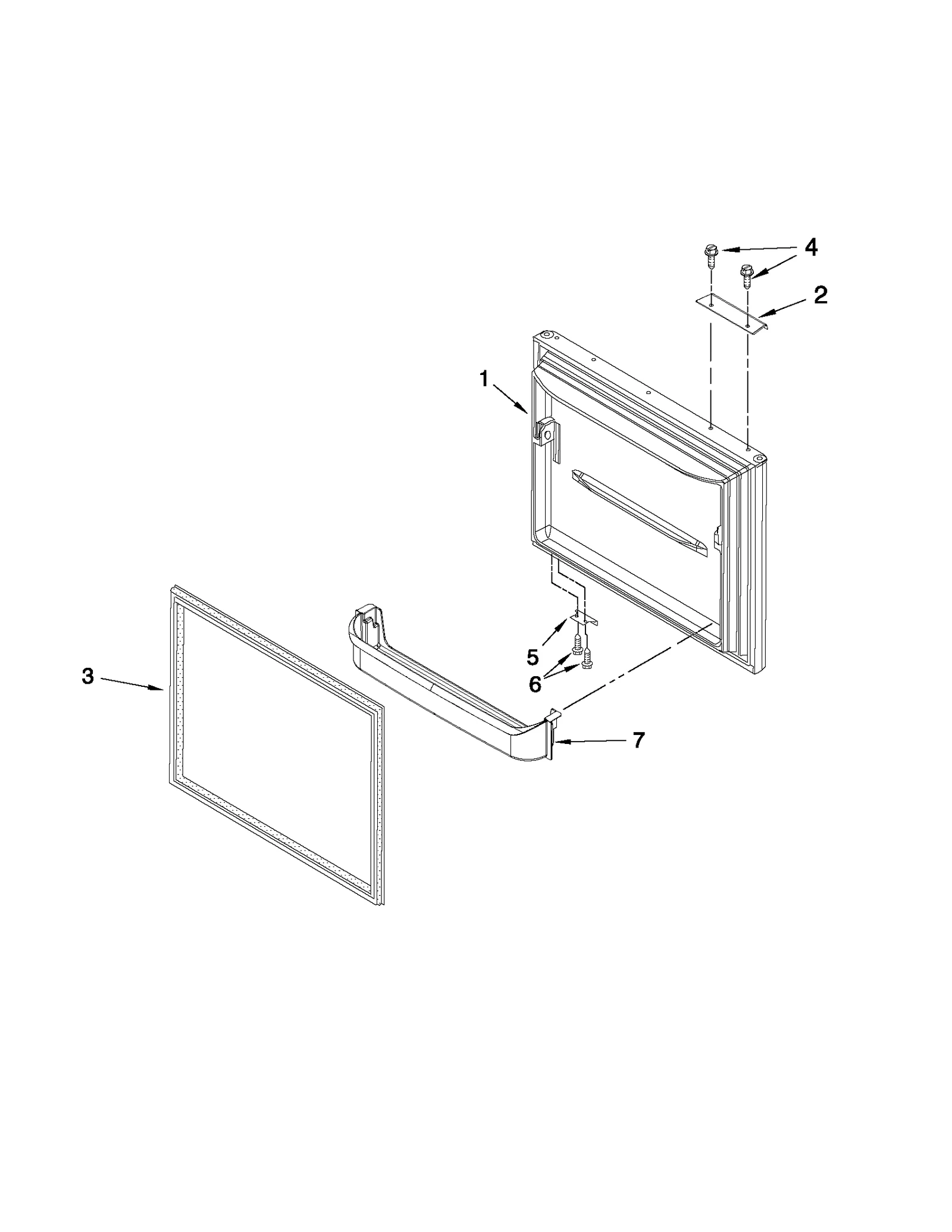 FREEZER DOOR PARTS
