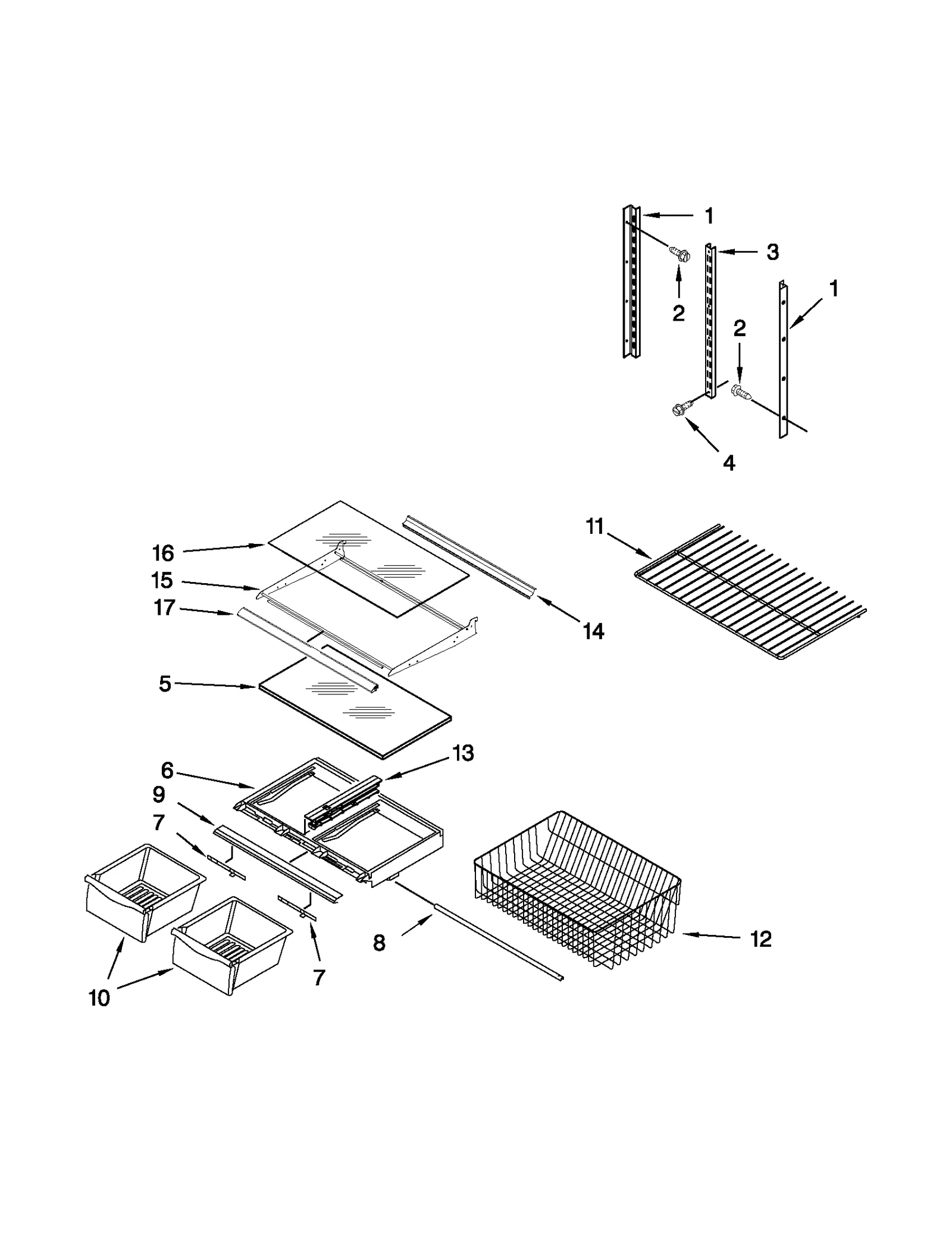 SHELF PARTS