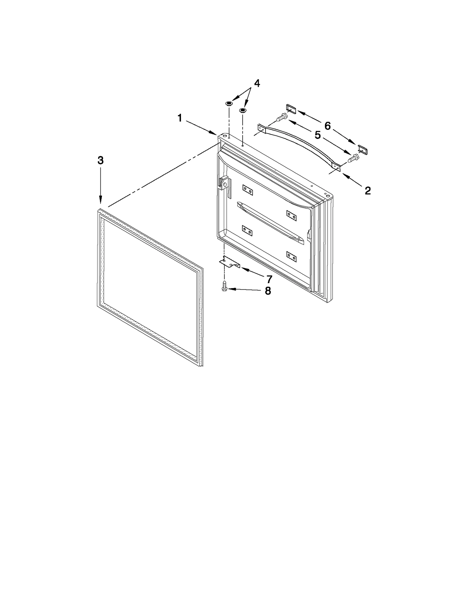 FREEZER DOOR PARTS