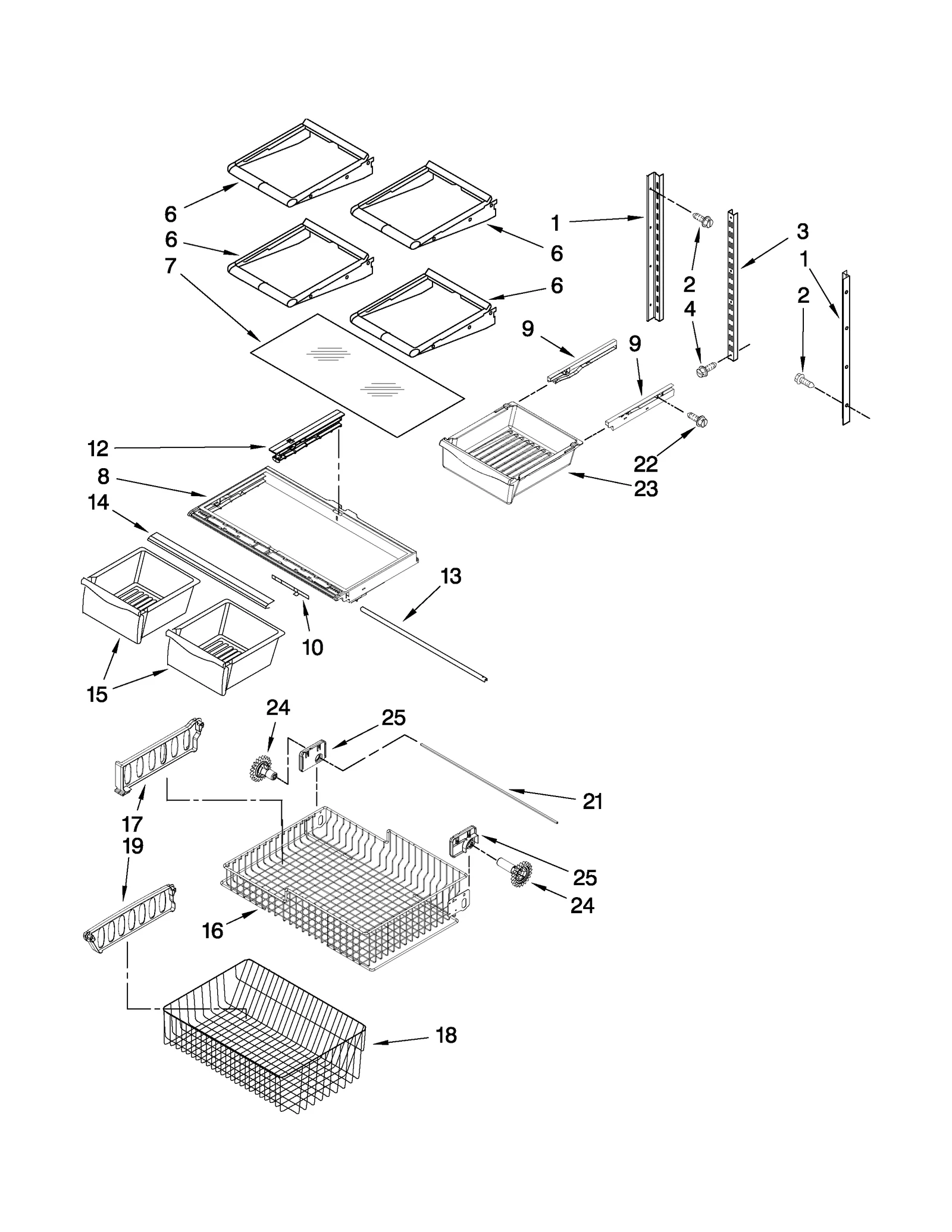 SHELF PARTS