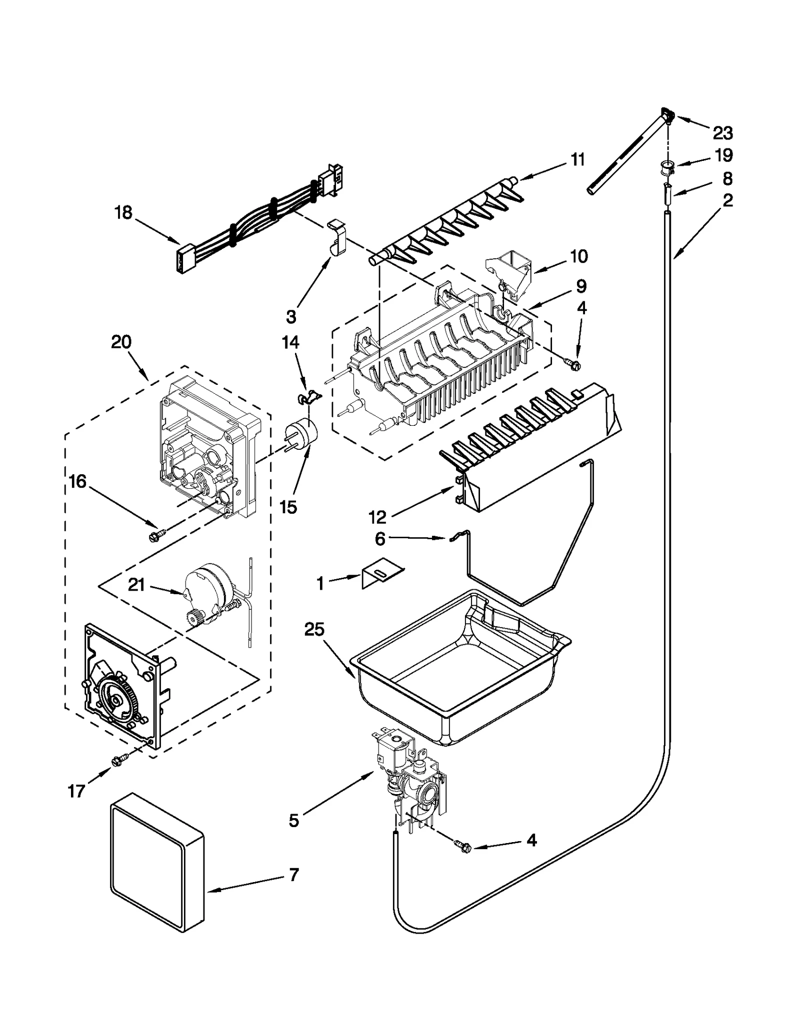 ICEMAKER PARTS