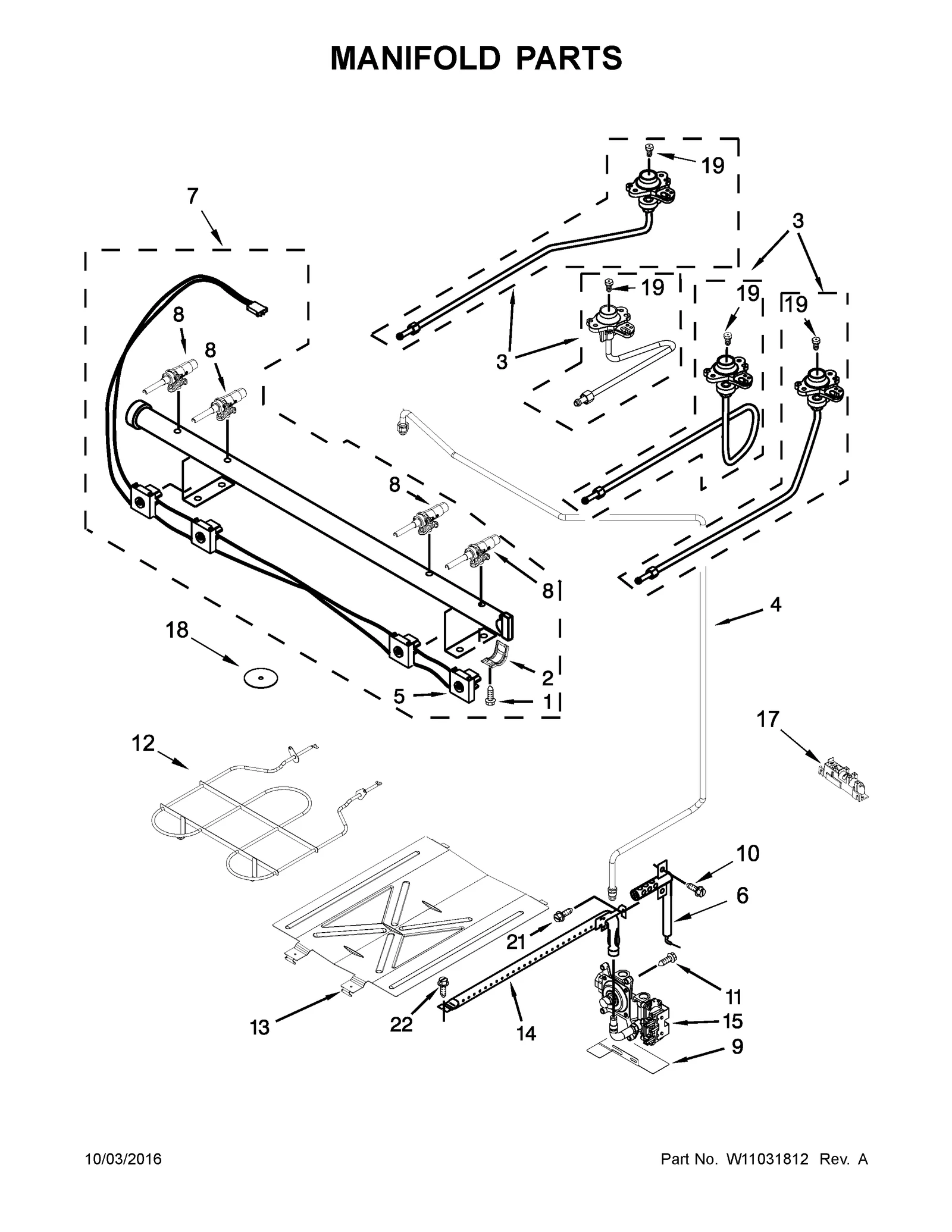 MANIFOLD PARTS