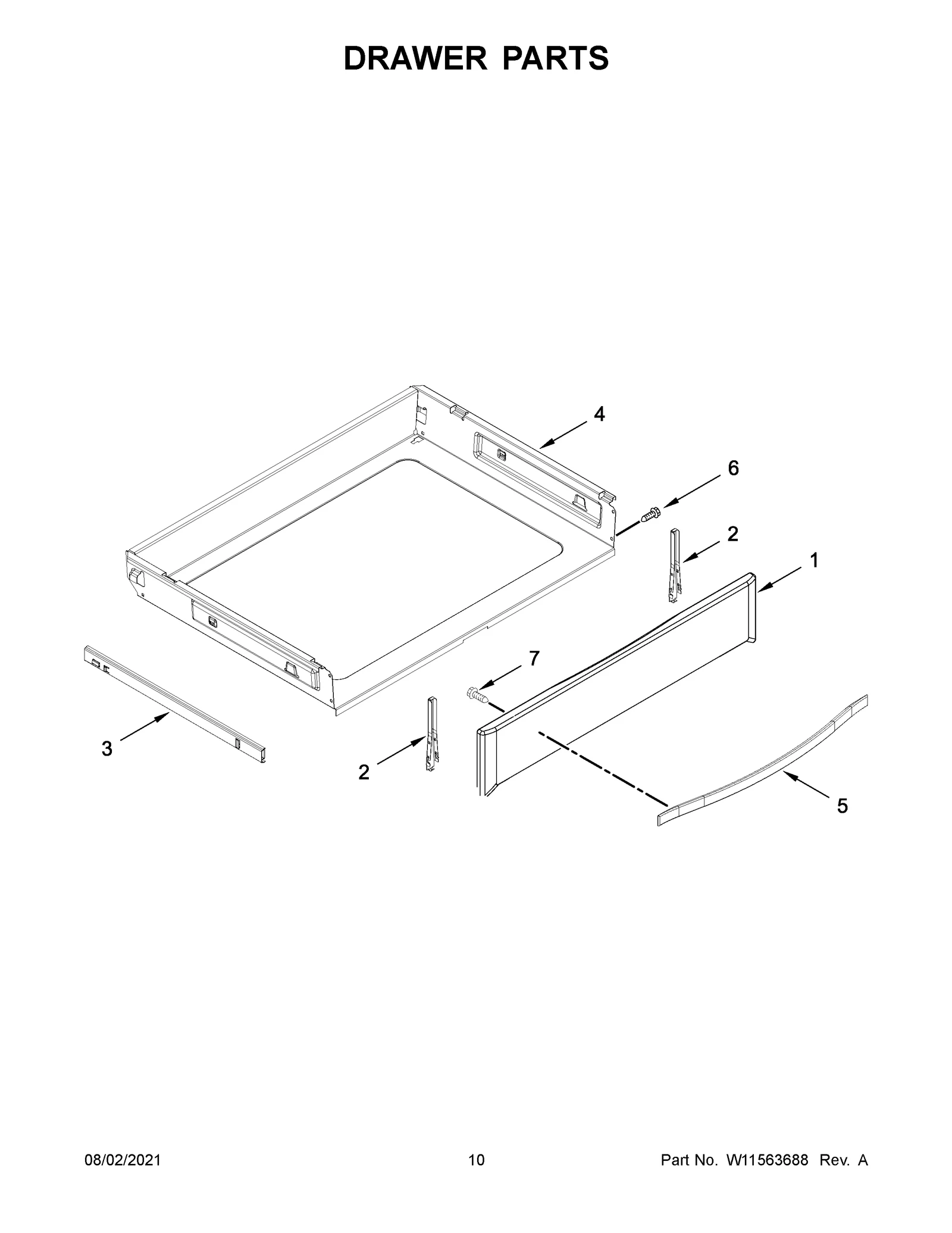 DRAWER PARTS