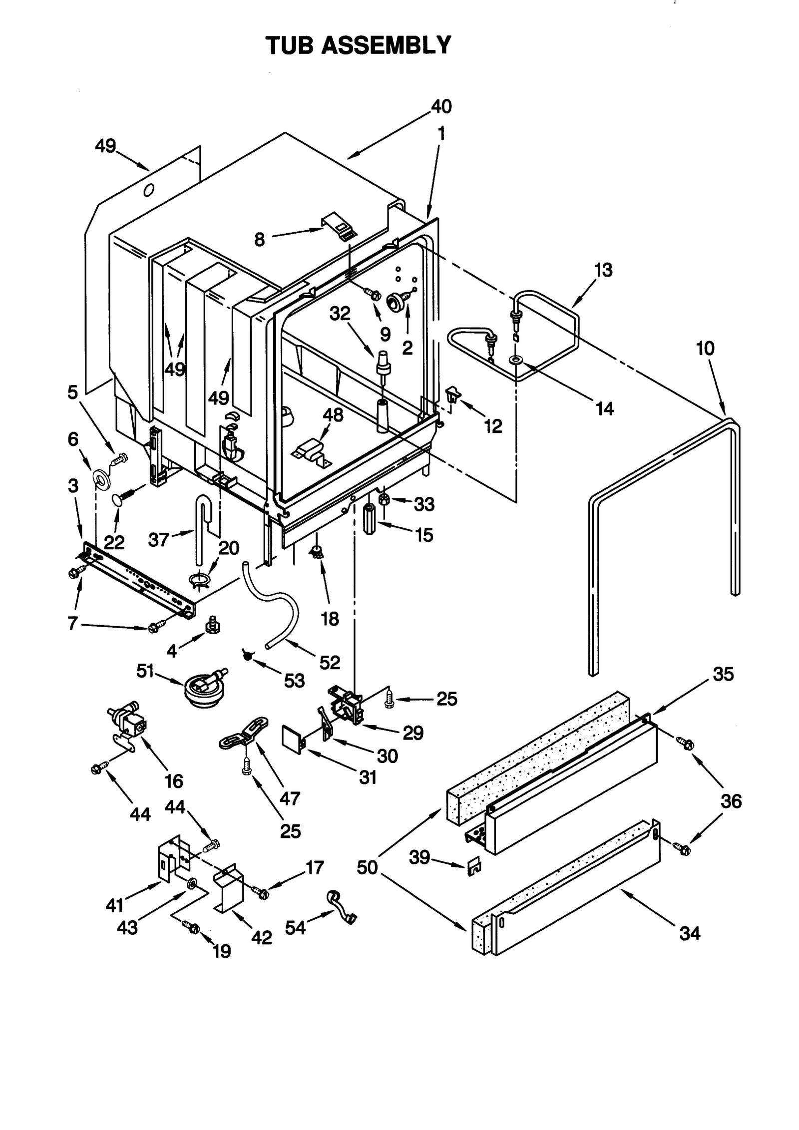 TUB ASSEMBLY