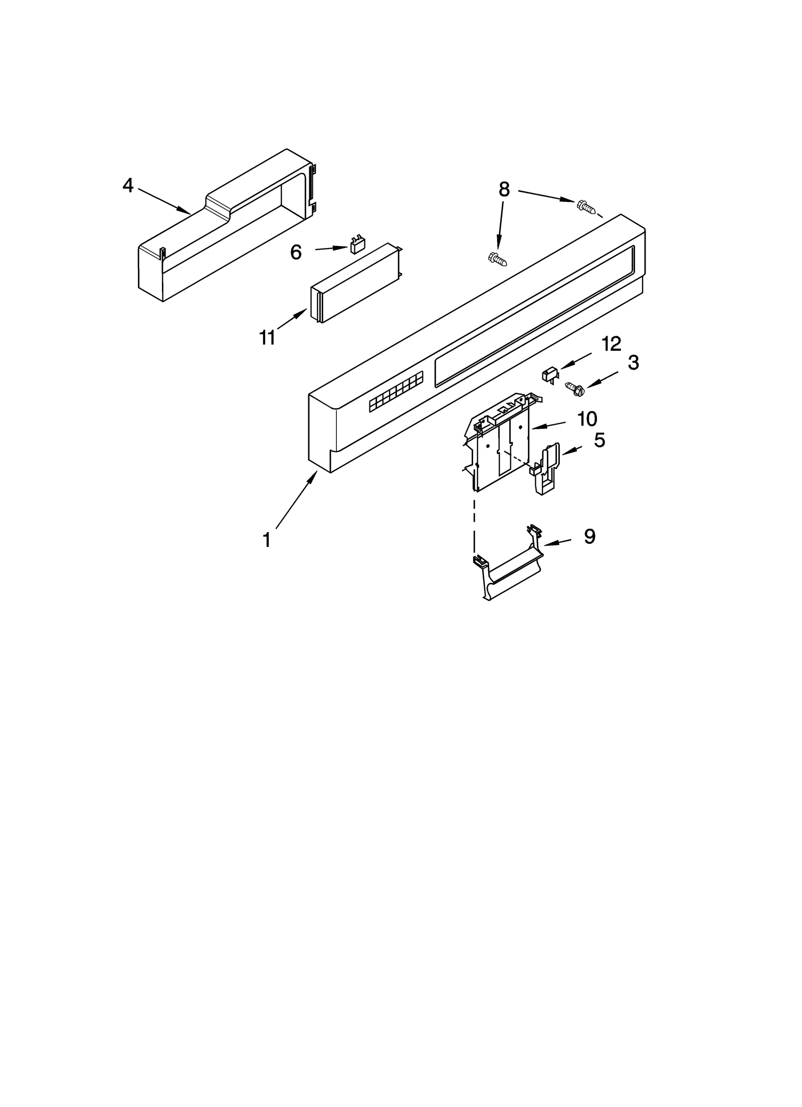 CONTROL PANEL PARTS