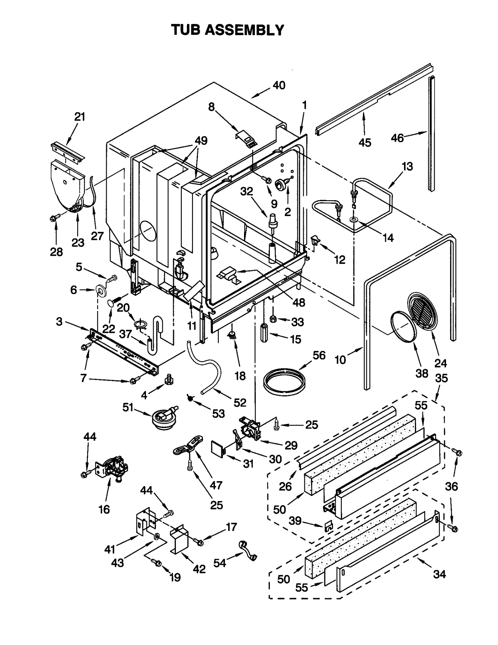 TUB ASSEMBLY