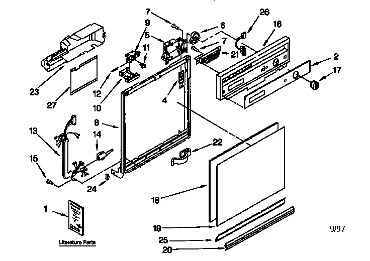 FRAME AND CONSOLE