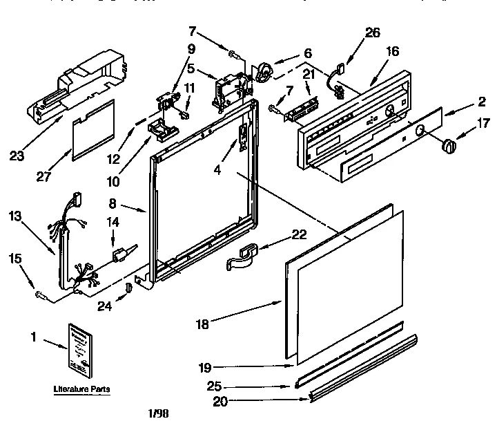 FRAME AND CONSOLE