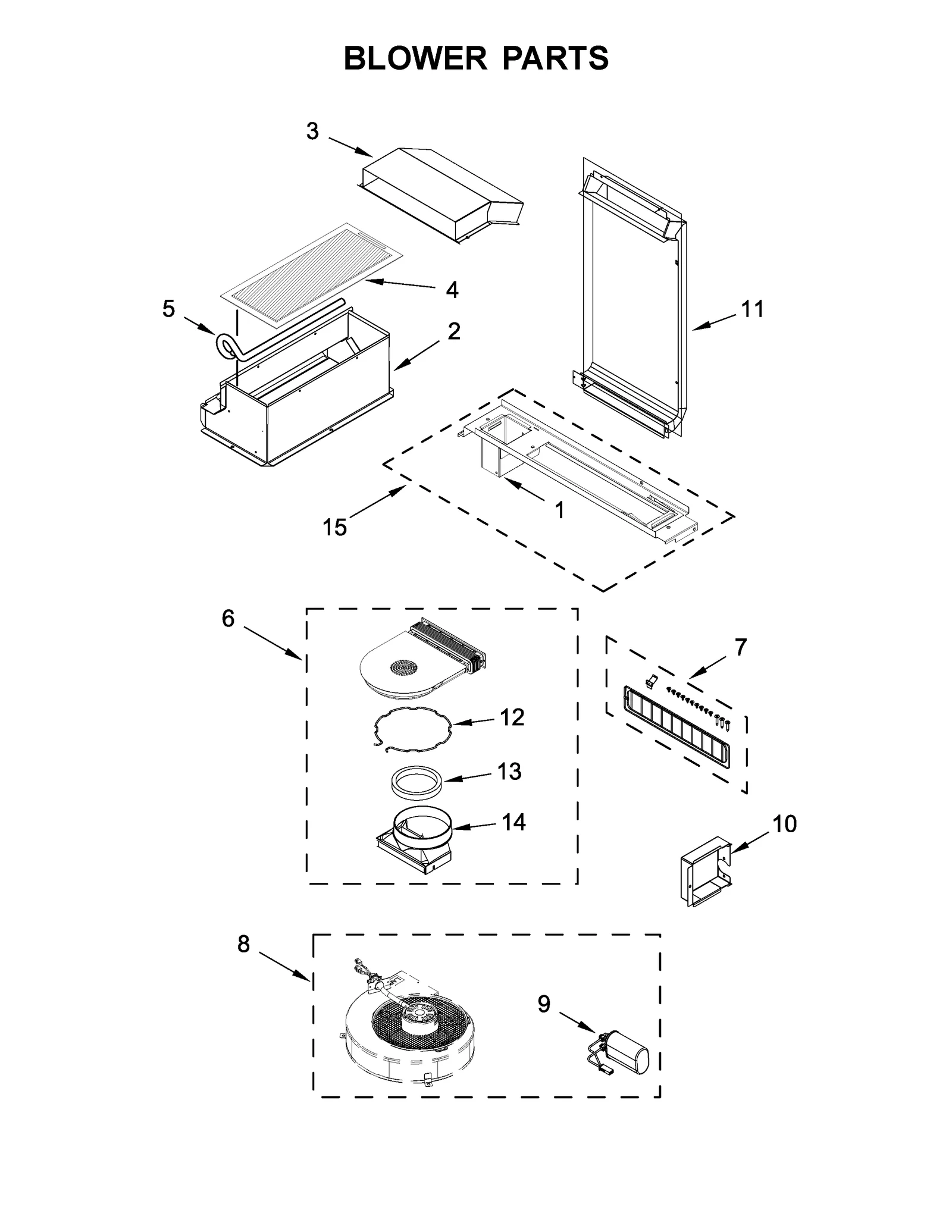 BLOWER PARTS