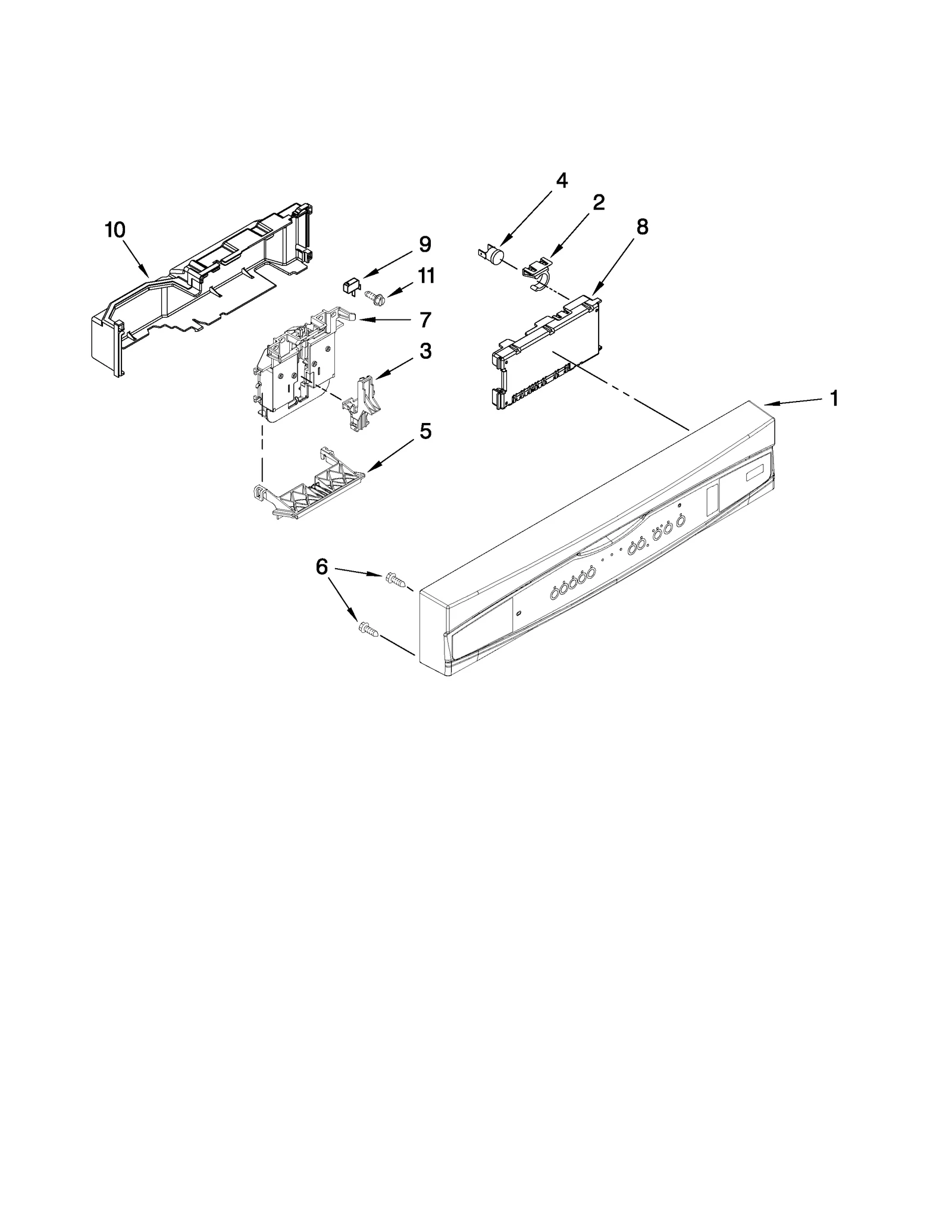 CONTROL PANEL PARTS