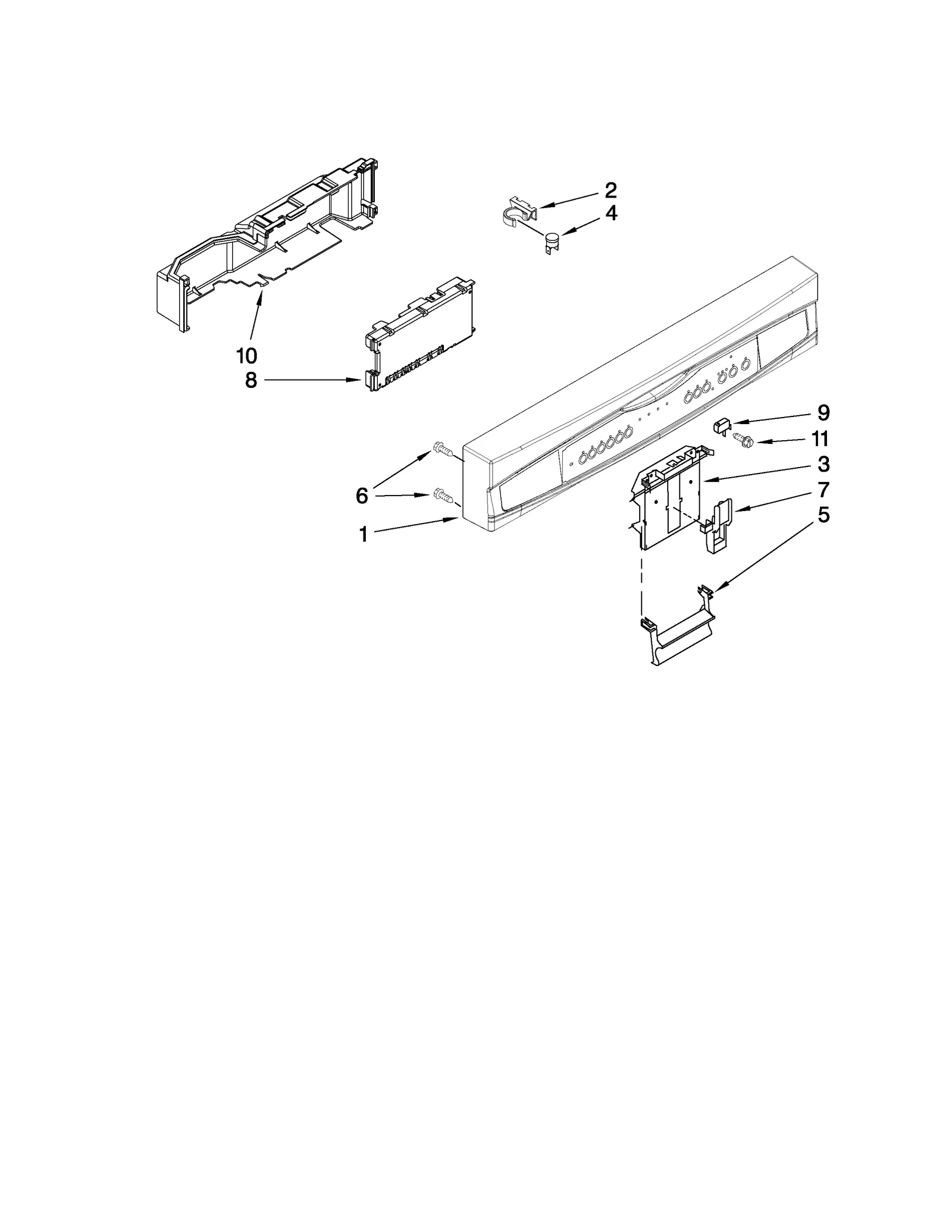 CONTROL PANEL PARTS