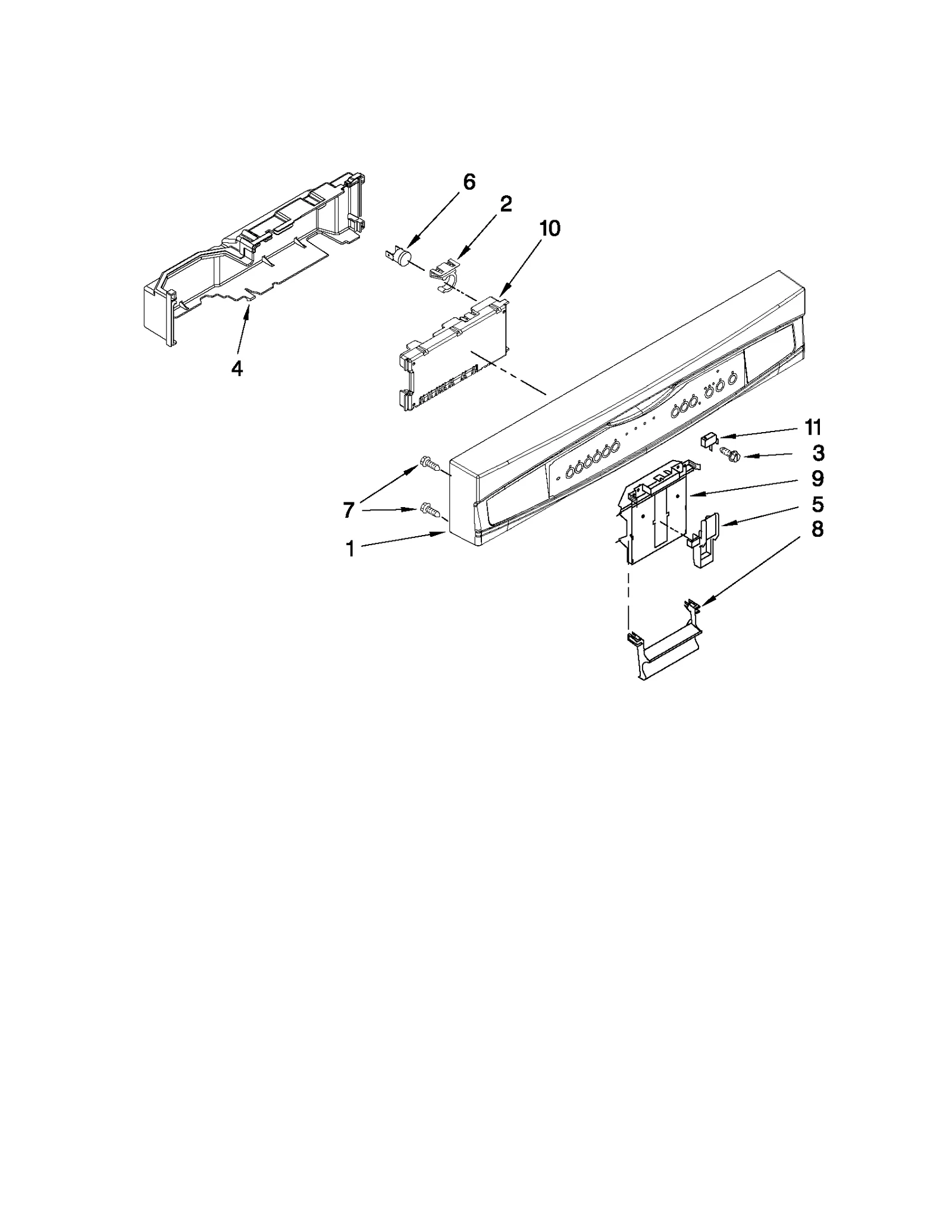 CONTROL PANEL PARTS